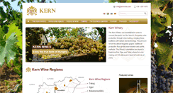 Desktop Screenshot of kernwines.com